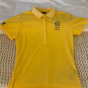 Yellow Workday Polo Shirt